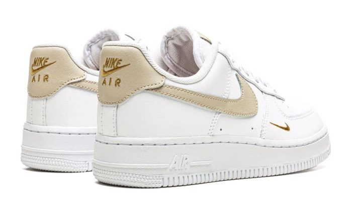 Nike Air force 1 "07 ESS White Gold" - Dubai Sneakers