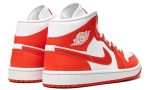 Air Jordan 1 Mid "White Habanero Red" - Dubai Sneakers