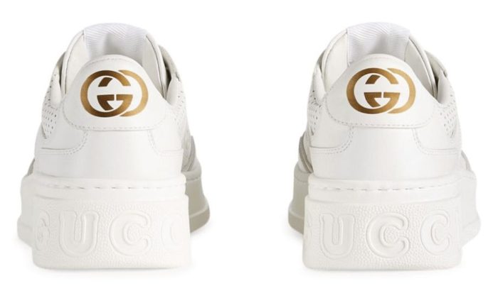 GUCCI Leather Monogram Sneakers - Dubai Sneakers