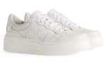 GUCCI Leather Monogram Sneakers - Dubai Sneakers