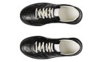 GUCCI Leather GG Embossed Sneakers "Black" - Dubai Sneakers