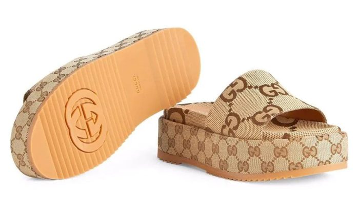 Gucci Angelina 55mm platform sandals - Dubai Sneakers