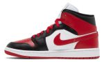 Air Jordan 1 Mid 'Alternate Bred Toe' - Dubai Sneakers