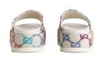 Gucci GG jacquard platform slides - Dubai Sneakers