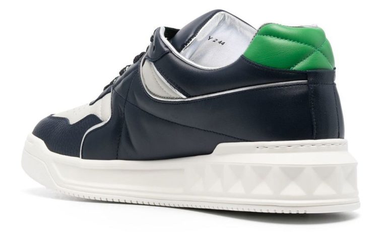 Valentino Garavani panelled low-top sneakers - Dubai Sneakers