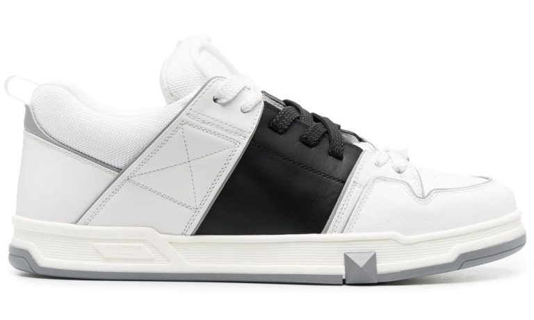 Valentino Garavani Open Skate low top sneakers "Black - White" - Dubai Sneakers