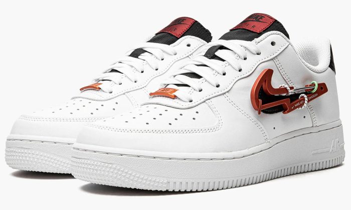 Air Force 1 Low "Carabiner Swoosh Red" - Dubai Sneakers