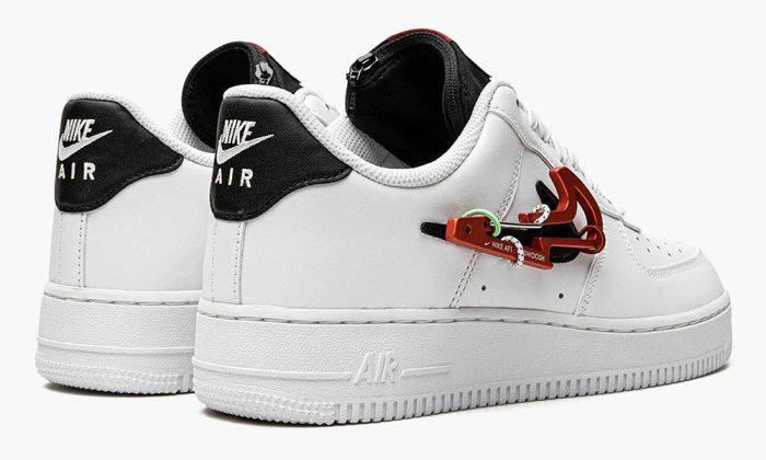 Air Force 1 Low "Carabiner Swoosh Red" - Dubai Sneakers