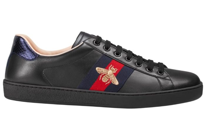 Gucci Ace Embroidered 'Black Bee' - Dubai Sneakers