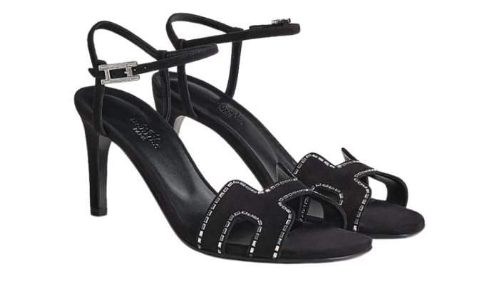 HERMES Heden 80 sandal "Black" - Dubai Sneakers