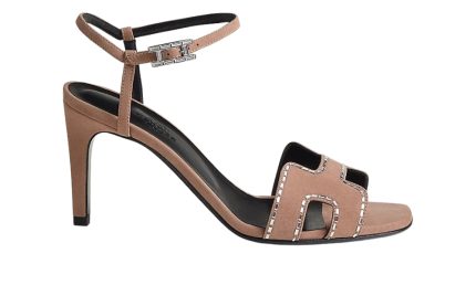 HERMES Heden 80 sandal "Pearl Pink" - Dubai Sneakers