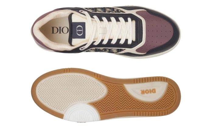 Dior B27 Low 'Dior Oblique - Deep Blue Plum' - Dubai Sneakers