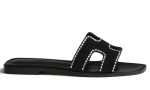 HERMES Oran Sandal "Black" - Dubai Sneakers