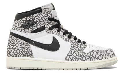 Air Jordan 1 Retro High OG 'White Cement' - Dubai Sneakers