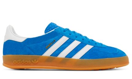 Adidas Gazelle Indoor 'Blue Bird Gum' - Dubai Sneakers