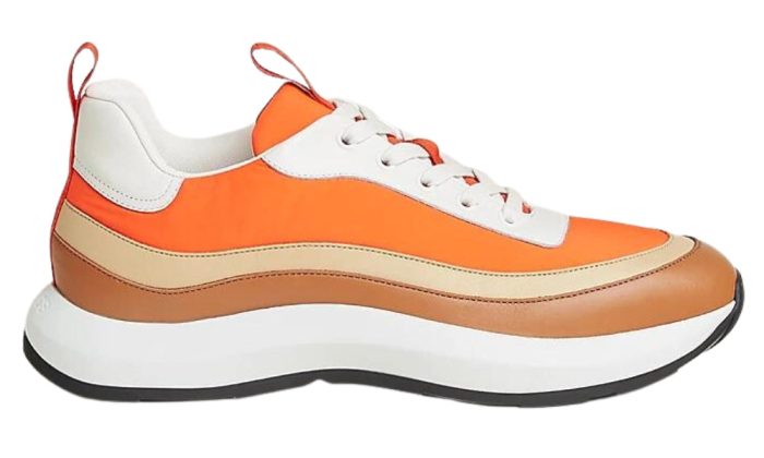 Hermes Gramme sneaker "Orange" - Dubai Sneakers