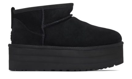 UGG Classic Ultra Mini Platform  'Black' - Dubai Sneakers