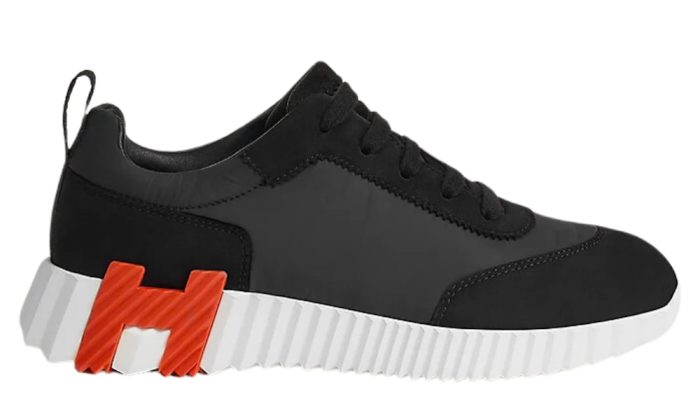 Hermes Bouncing sneaker "Black white" - Dubai Sneakers