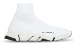 BALENCIAGA SPEED 2.0 LT WHITE & BLACK - Dubai Sneakers