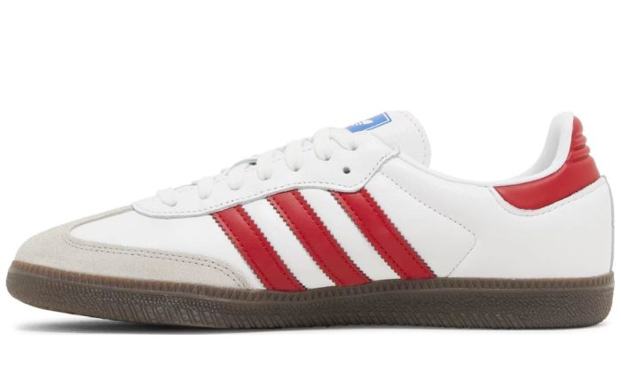 Adidas Samba OG 'White Scarlet' - Dubai Sneakers