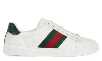 Gucci Ace Leather 'White' - Dubai Sneakers