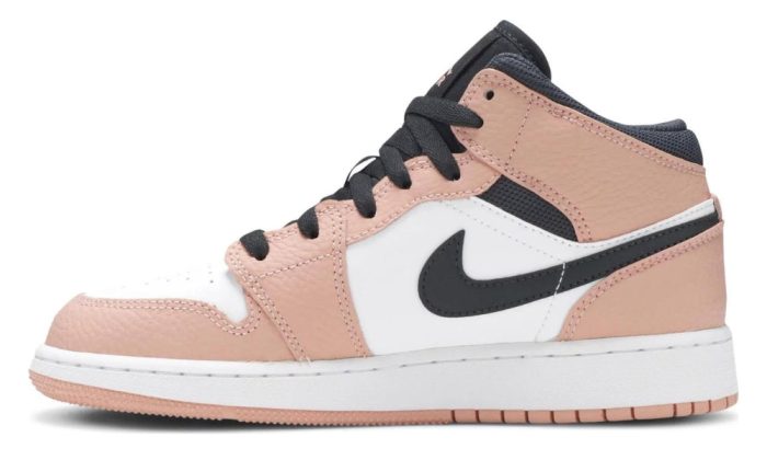 Air Jordan 1 Mid GS 'Pink Quartz' - Dubai Sneakers