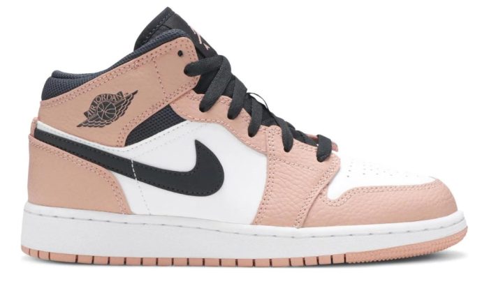 Air Jordan 1 Mid GS 'Pink Quartz' - Dubai Sneakers