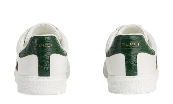 Gucci Ace Leather 'White' - Dubai Sneakers