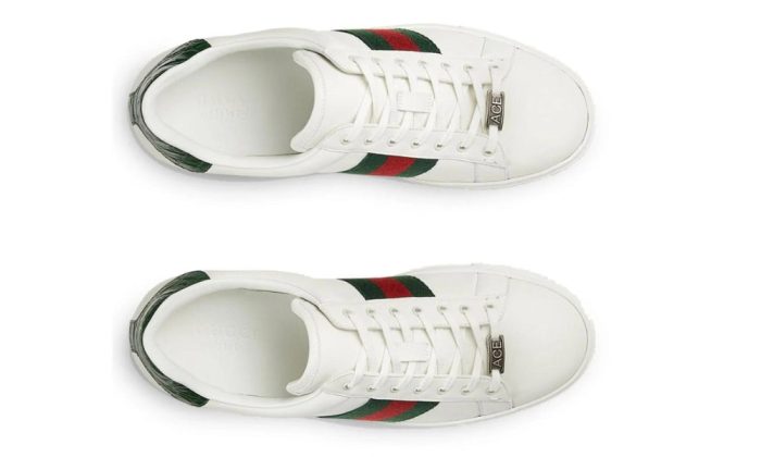 Gucci Ace Leather 'White' - Dubai Sneakers