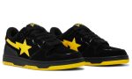 Sk8 Sta 'Black Electric Yellow' - Dubai Sneakers