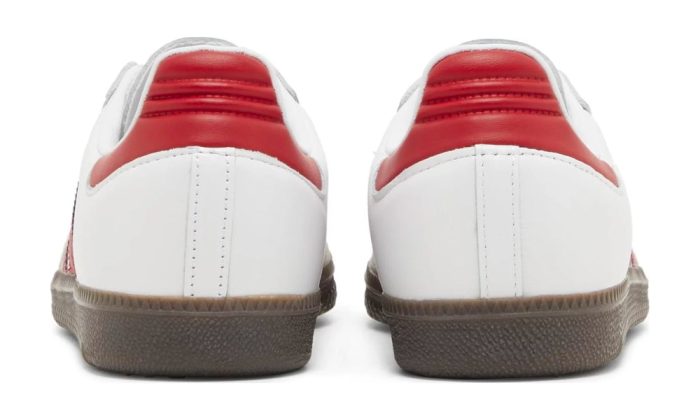 Adidas Samba OG 'White Scarlet' - Dubai Sneakers