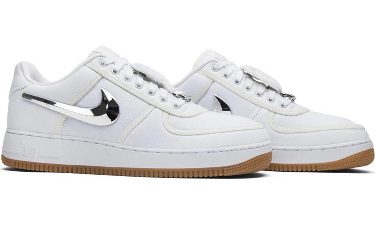 Travis Scott x Air Force 1 "White" - Dubai Sneakers