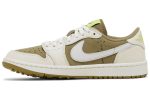 Travis Scott x Air Jordan 1 Low Golf 'Neutral Olive' - Dubai Sneakers