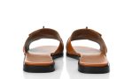 HERMES Calfskin Giulia Sandals Naturel 'Brown' - Dubai Sneakers