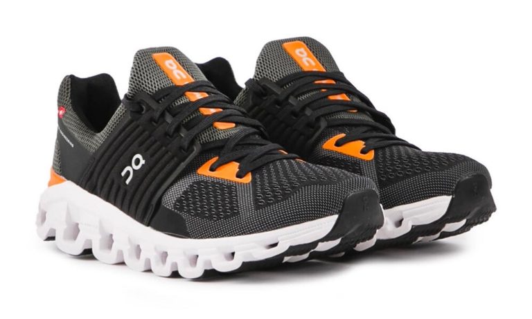 On Cloudswift Trainers 'Grey Orange' - Dubai Sneakers