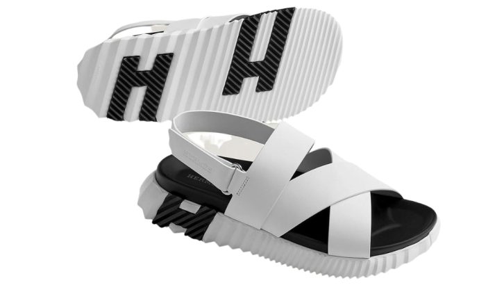 Hermes Electric sandal "White" - Dubai Sneakers