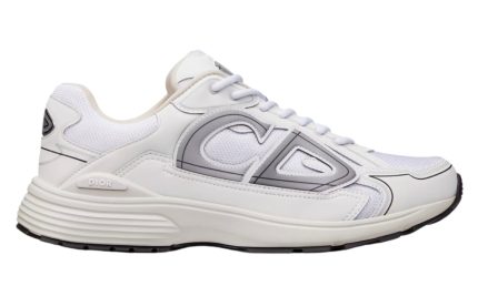 Dior B30 White Mesh And Technical Fabric Low Top Sneakers - Dubai Sneakers