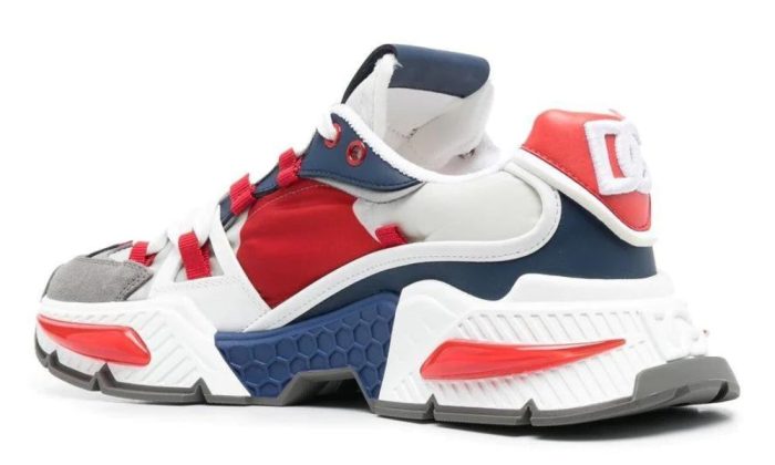 Dolce & Gabbana Air Master 'White Navy Red' - Dubai Sneakers