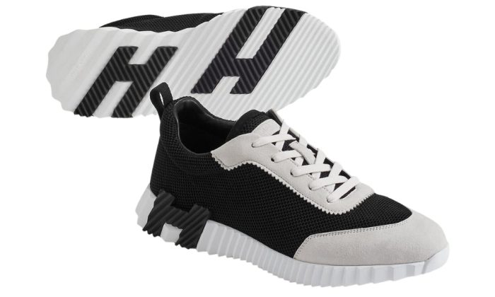 Hermes Bouncing sneaker "Black White" - Dubai Sneakers