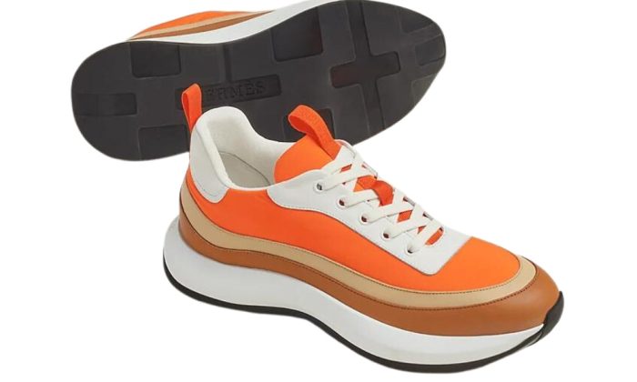 Hermes Gramme sneaker "Orange" - Dubai Sneakers