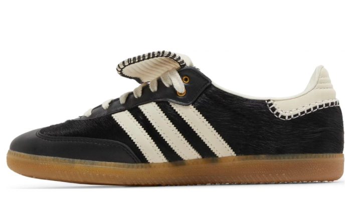 Adidas Samba Pony Tonal Low x Wales Bonner 'Core Black' - Dubai Sneakers