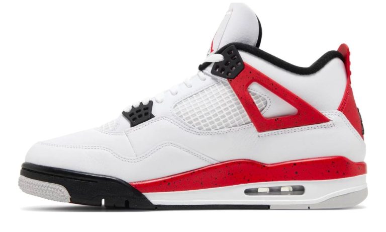 Nike Air Jordan 4 Retro 'Red Cement' - Dubai Sneakers