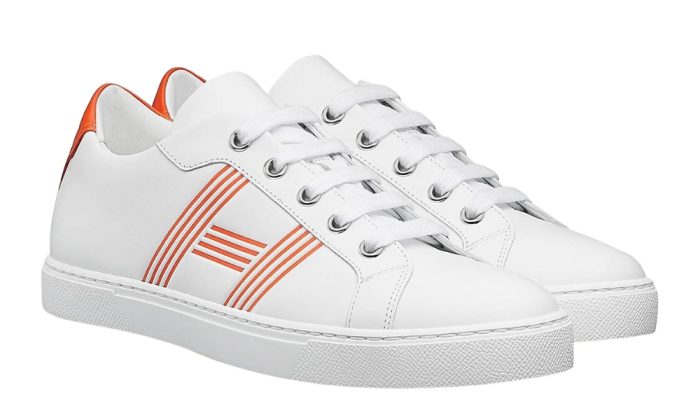 Hermes Avantage sneaker "Orange" - Dubai Sneakers