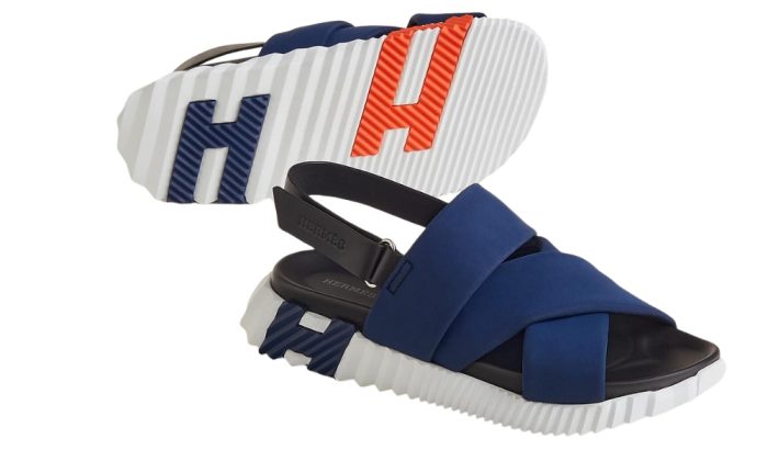 Hermes Electric sandal "Blue" - Dubai Sneakers