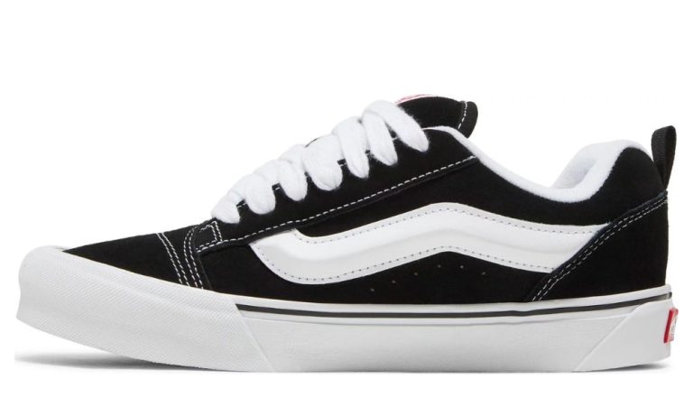 Vans Knu-Skool 'Black White' - Dubai Sneakers