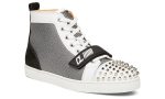 Christian Louboutin High Tops | Lou Spikes Vs Flat Multi - Dubai Sneakers