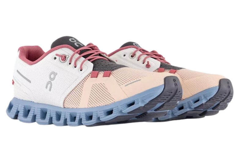 On Running Cloud 5 'Griy / Pink' - Dubai Sneakers