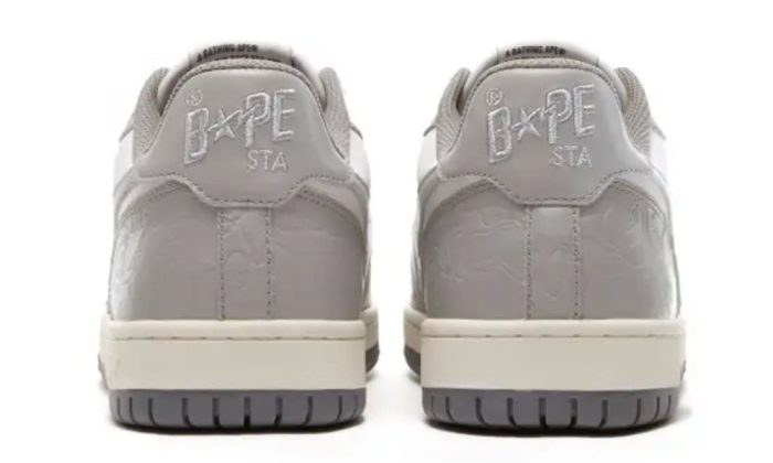 Bape Court Sta "Grey" - Dubai Sneakers