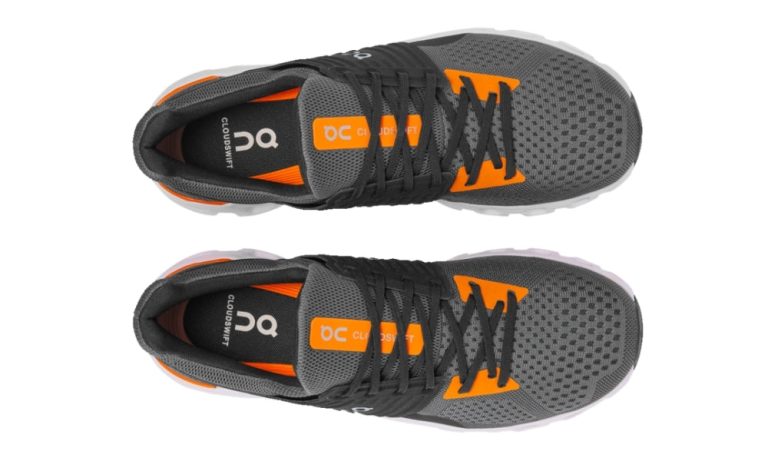 On Cloudswift Trainers 'Grey Orange' - Dubai Sneakers