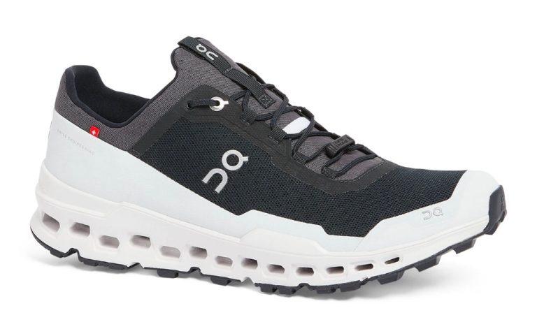 ON -Cloudultra  Trail running 'Black White' - Dubai Sneakers